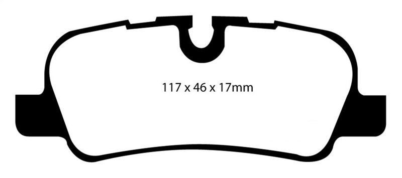 EBC S5 Brake Pad and Rotor Kit (1x ebcGD1494, 1x ebcDP41542R) thumbnail 5