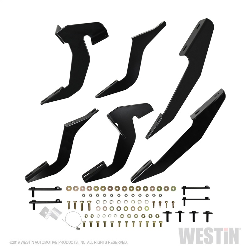 Westin 18-22 Chevrolet Traverse Running Board Mount Kit - Blk thumbnail 2