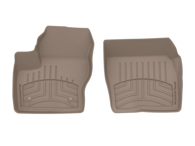 WT 3D FloorMat - Front - Tan