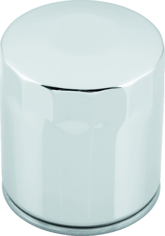 Twin Power Twin Cam and M8 Chrome Oil Filter Rpls H-D 63798-99 with Backflow Valve