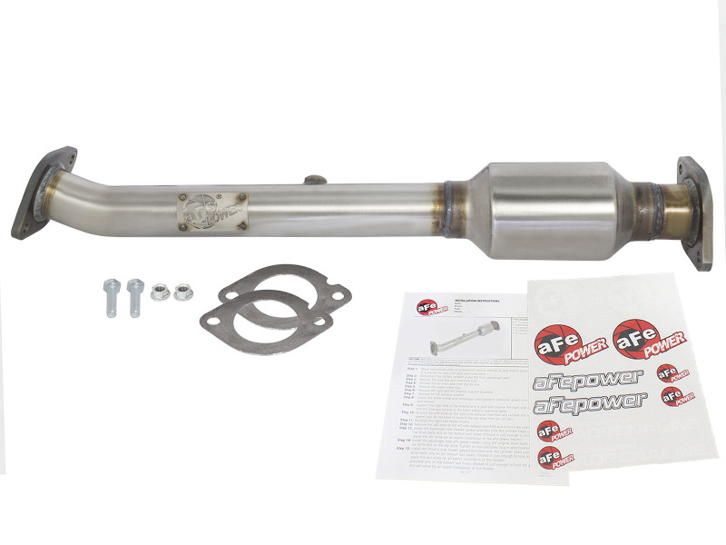 aFe Power Direct Fit Catalytic Converter Replacements Rear Left Side 05-11 Nissan Xterra V6 4.0L thumbnail 8