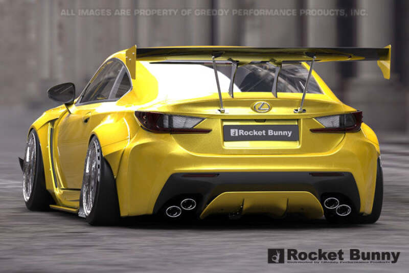 GReddy 2015+ Lexus RC-F Rocket Bunny Full Wide-Body Aero Kit w/ GT Wing thumbnail 3