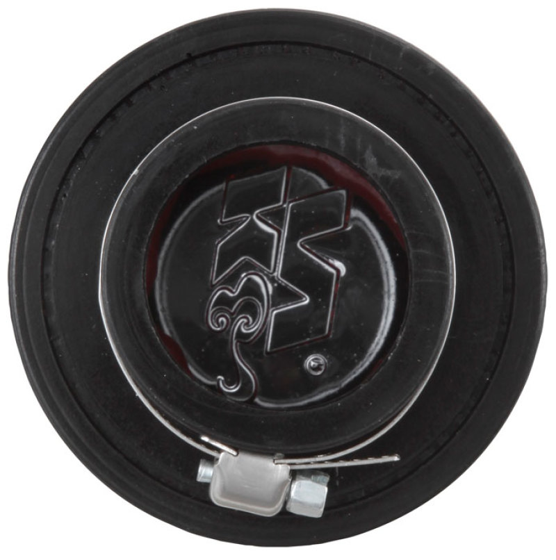 K&N 1.5in Flange ID x 3in OD x 2.5in H Chrome Finish Rubber Base Crankcase Vent Filter thumbnail 2