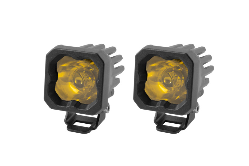 Diode Dynamics Stage Series C1 LED Pod Sport - Yellow Spot Standard ABL (Pair) thumbnail 3