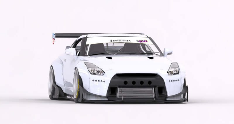 GReddy 09+ Nissan GT-R R35 Pandem Aero Front Bumper Only thumbnail 2