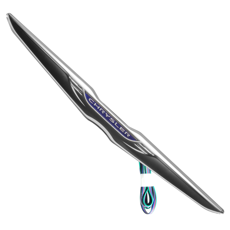 Oracle Chrysler Illuminated LED Sleek Wing - RGB ColorSHIFT thumbnail 4