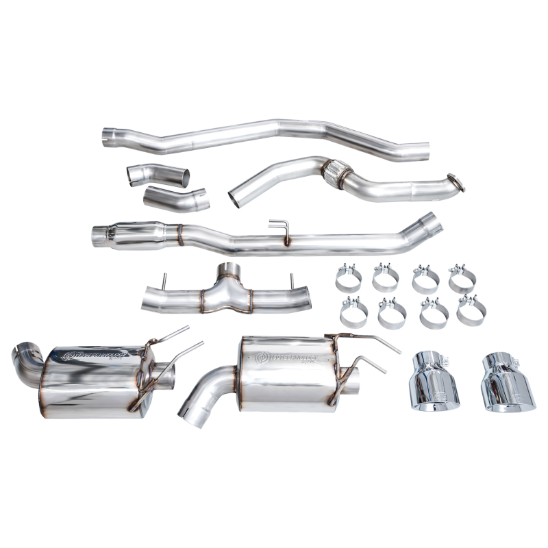 AWE Tuning 22+ Honda Civic Si/Acura Integra Touring Edition Catback Exhaust - Dual Chrome Silver Tip thumbnail 8