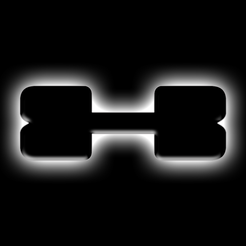 ORACLE Lighting Universal Illuminated LED Letter Badges - Matte Blk Surface Finish - X thumbnail 2