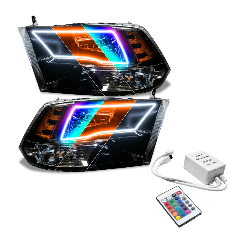 Oracle Lighting 09-18 Ram 1500 Sport Pre-Assembled w/Switchback Halo Headlights thumbnail 2