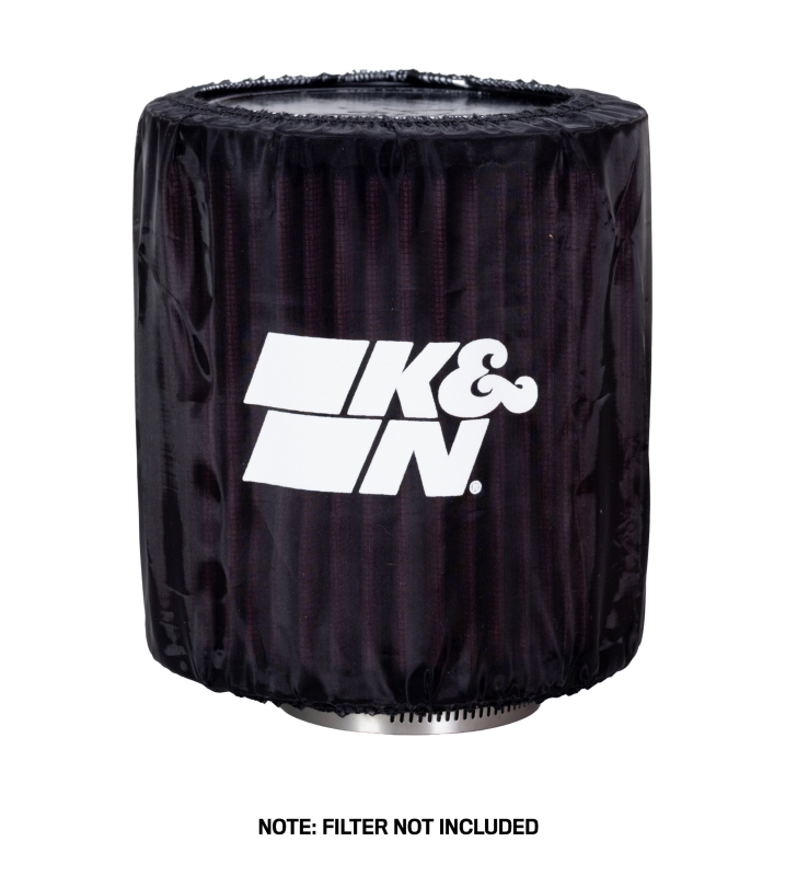 K&N 6in ID x 6inH Closed Top Black Drycharger Air Filter Wrap thumbnail 8