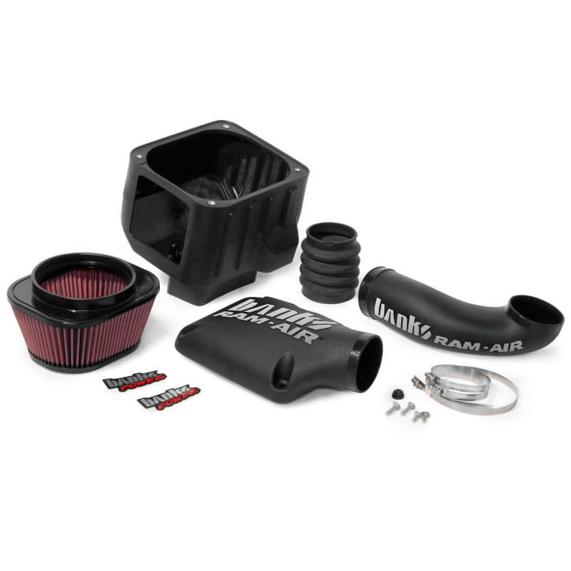 Banks Power Ram-Air Intake Systems for 1999-2008 SIERRA 1500, SILVERADO 1500 - 41800 Air Intake, System, Black Polyethylene Tube, Cotton Gauze Filter, Oiled, Red, Chevy, GMC, Truck, 4.8L, 5.3L, 6.0L, 6.2L, Kit thumbnail 7