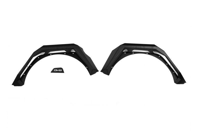 DV8 Offroad 18-25 Jeep Wrangler JL Armor Fender Flares thumbnail 9