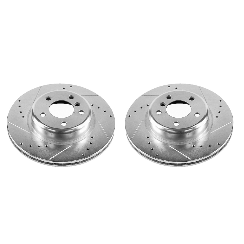 Power Stop 11-16 BMW 528i Front Evolution Drilled & Slotted Rotors - Pair thumbnail 2