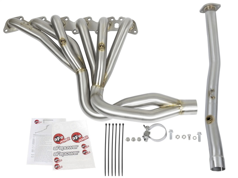 aFe Twisted Steel Tri-Y Headers/Connection Pipes (Race) 01-16 Nissan Patrol (Y61) 4.8L thumbnail 4