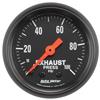 Autometer Z Series 2-1/16in 0-100 PSI Mechanical Exhaust Pressure Gauge thumbnail 6