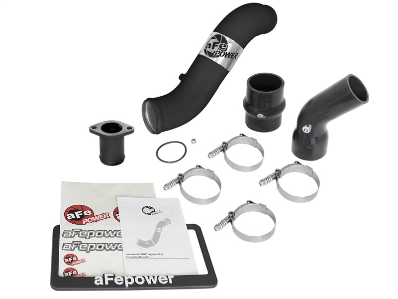 aFe Bladerunner 3in Intercooler Hot Side Tube for 16-17 Nissan Titan XD V8 5.0L (td) thumbnail 9