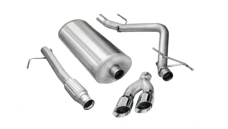 Corsa Sport Exhaust Systems for 2009-2013 SIERRA 1500, SILVERADO 1500 - 14900 System, Sport, Stainless Steel, Chevy, GMC, Pickup, Kit thumbnail 6
