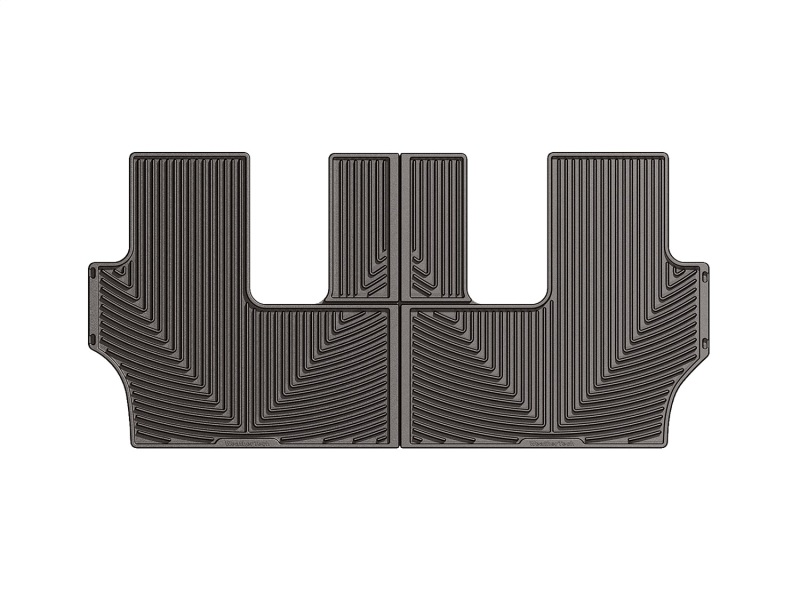 WT Rubber Mats - Rear - Cocoa