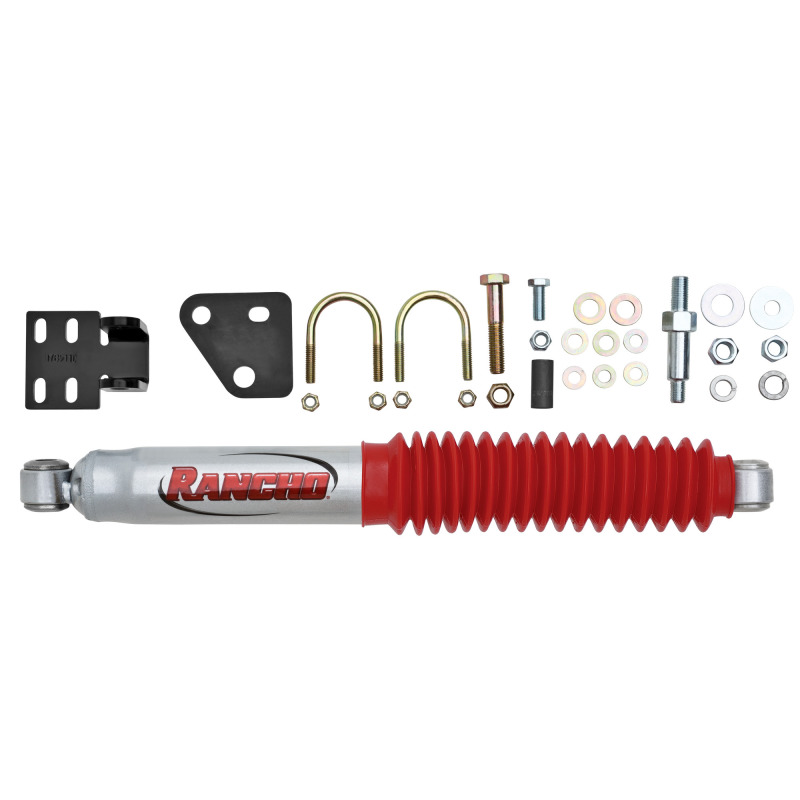 Rancho 07-17 Jeep Wrangler Front Steering Stabilizer Kit thumbnail 2