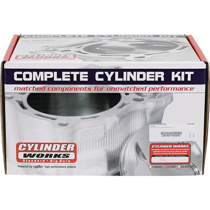 Cylinder Works 22-23 Honda CRF 250 R 250cc Standard Bore High Compression Cylinder Kit thumbnail 3