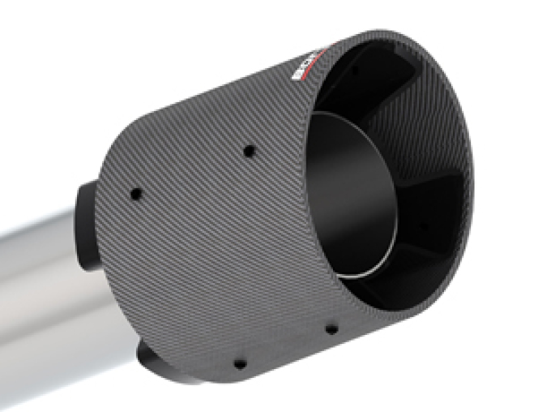 Borla 2020 Toyota Supra GR 3.0L I6 3in ATAK Catback Exhaust - Carbon Fiber Tips thumbnail 6