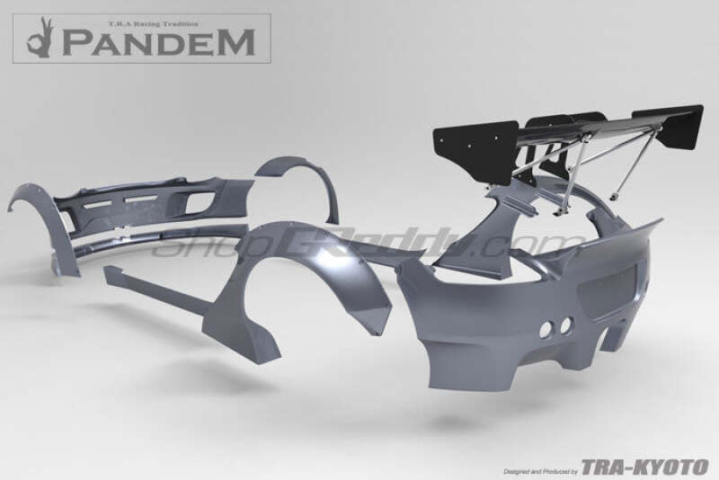 GReddy Pandem RB 09-12 Porsche Cayman Complete Wide Body Aero Kit WITH WING (Special Order) thumbnail 3