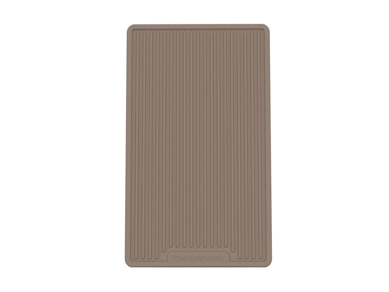 WT Rubber Mats - Rear - Tan