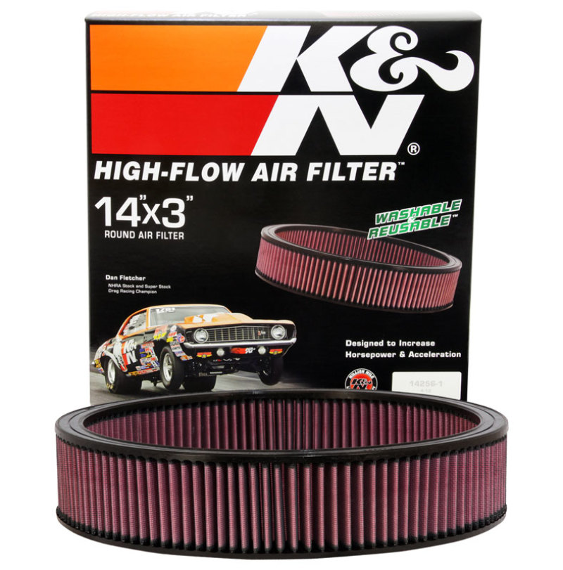 K&N Replacement Air Filter GM CARS & TRUCKS, V8, 1966-84 thumbnail 9