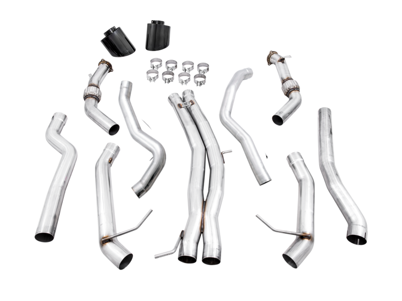 AWE Tuning Audi B9 RS5 Sportback Track Edition Exhaust- Non Resonated - Diamond Black RS-Style Tips thumbnail 9