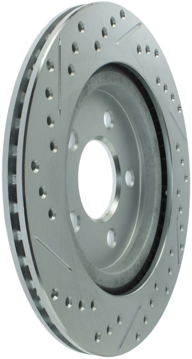 Select Sport Axle Pack, Drilled & Slotted, Rear (1x sto305.14650, 1x sto227.61087L, 1x sto227.61087R)