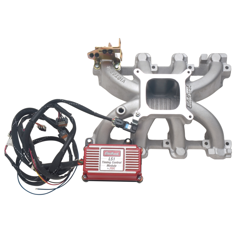 Edelbrock Manifold LS1 Victor Jr EFI to Carbureted Conversion thumbnail 4