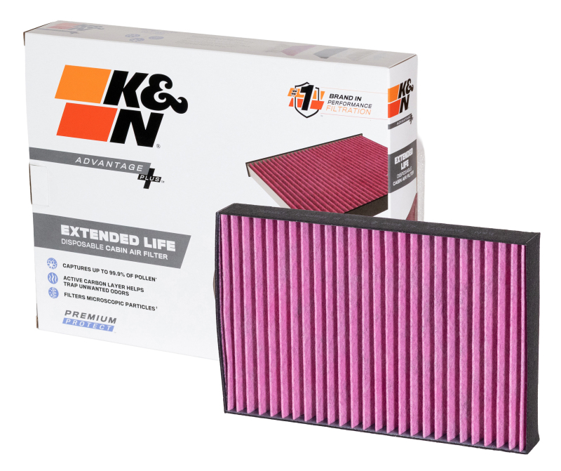 K&N Disposable Cabin Air Filter Advantage Plus 12-16 Tesla Model S thumbnail 2