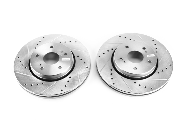 Power Stop 10-13 Suzuki Kizashi Front Evolution Drilled & Slotted Rotors - Pair thumbnail 2