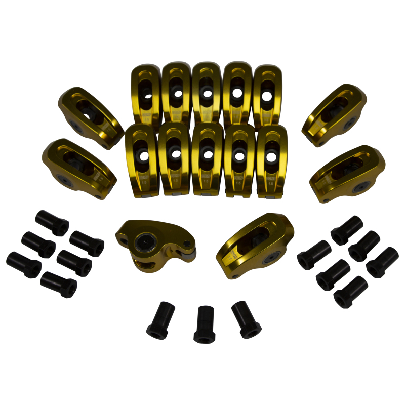 Ultra-Gold ARC Narrow Rockers w/ 1.5 Ratio for '88+ Chevrolet SBC w/ 3/8" Stud
Ultra ARC Narrow Rockers w/ 1.5 Ratio for '88+ Chevrolet SBC w/ 3/8" Stud