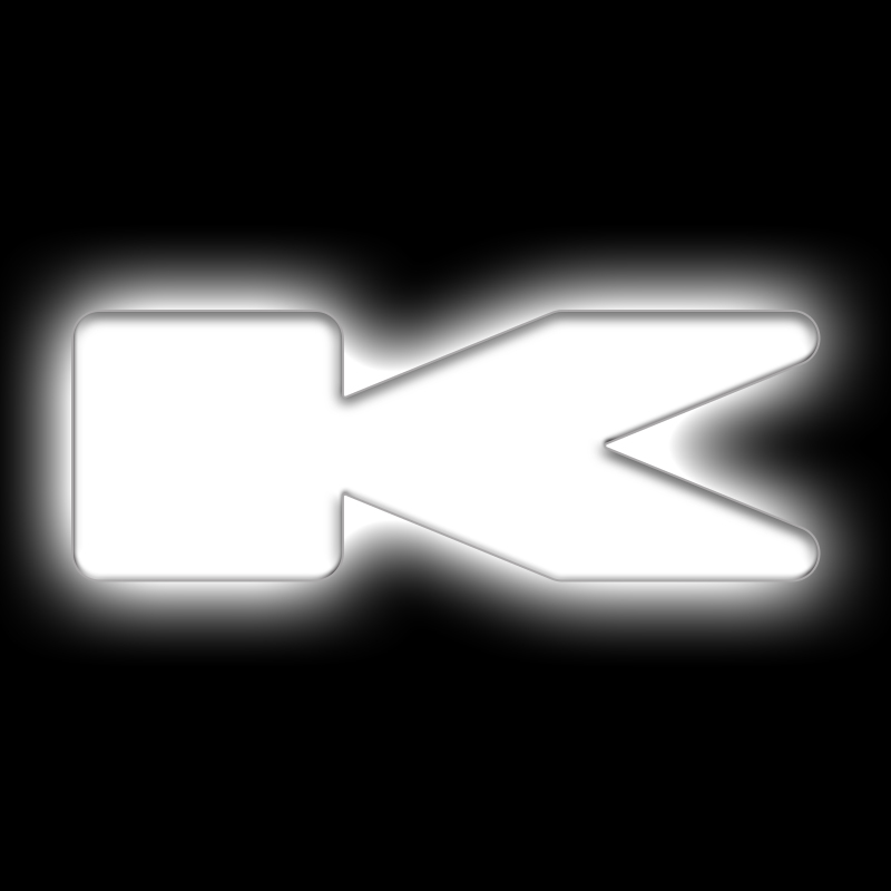 ORACLE Lighting Universal Illuminated LED Letter Badges - Matte Wht Surface Finish - K