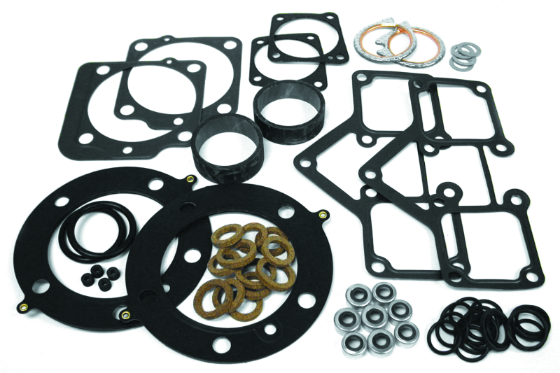 Twin Power 66-84 Shovelhead Big Twin Top End Gasket Kit Replaces H-D 17034-80A STD Bore thumbnail 2