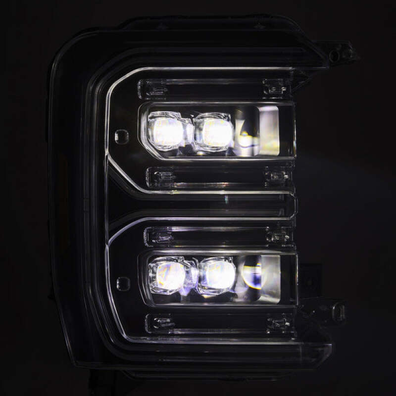 AlphaRex 23-26 Ford F-250 SD NOVA LED Proj Headlights Blk w/Activ Light/Seq Signal/Switchback thumbnail 5