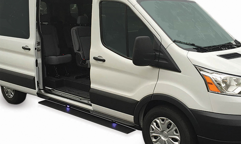 AMP Research 19-21 Mercedes Sprinter Van PowerStep - Black thumbnail 7