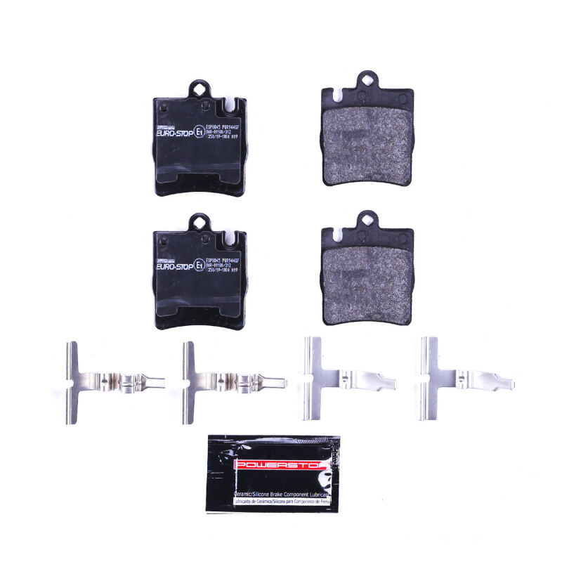 Power Stop 05-11 Mercedes-Benz SLK350 Euro-Stop ECE-R90 Rear Brake Pads