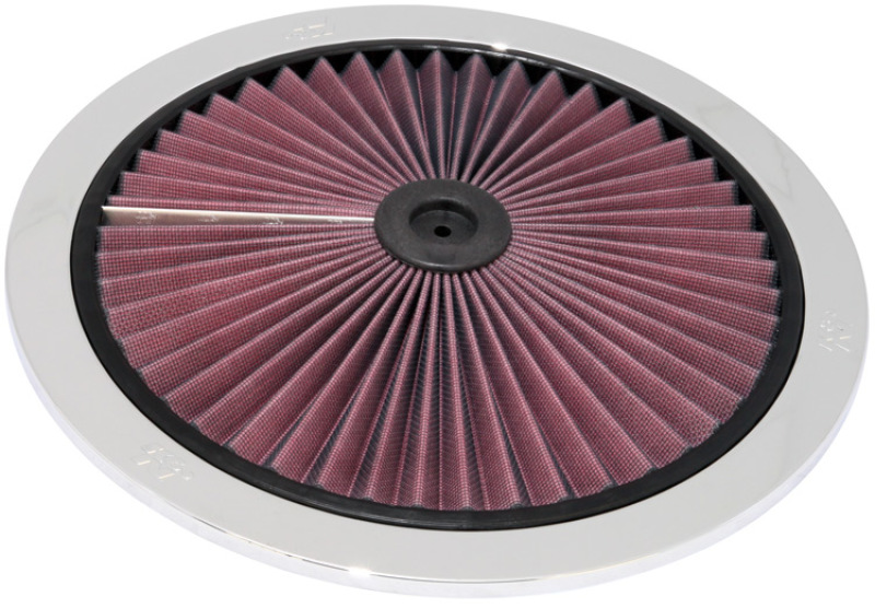 K&N X-Stream Top Filter X-Stream 14 inch OD Chrome thumbnail 2