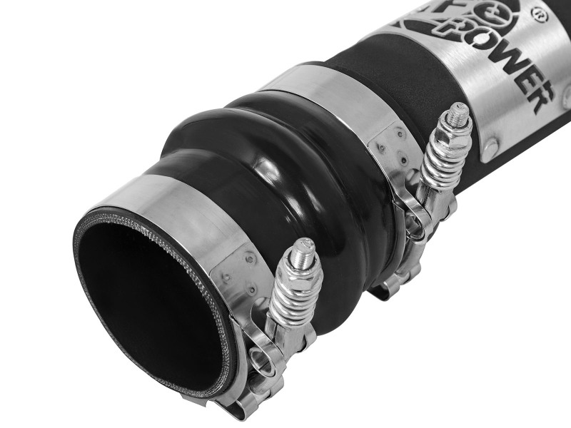 BladeRunner 2-3/4 IN Aluminum Hot Charge Pipe Black