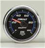 Autometer Cobalt Oil Pressure Gauge 2 5/8in 100PSI Stepper Motor w/ Peak and Warn thumbnail 6