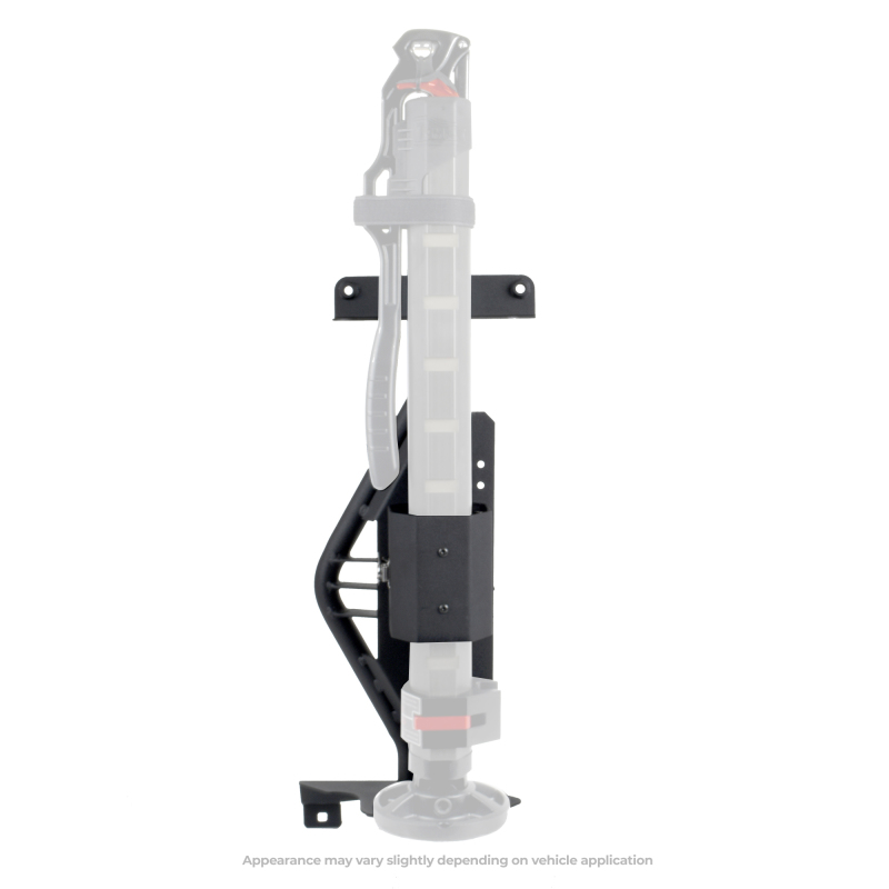 Go Rhino 07-18 Jeep Wrangler JK/JKU Front Fender Jack Mount for Xventure Gear EG Jack - Tex. Blk thumbnail 2