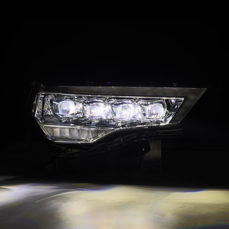 AlphaRex 14-22 Toyota 4Runner NOVA LED Proj Headlights Chrome w/ Activ Light/Seq Signal/DRL thumbnail 3