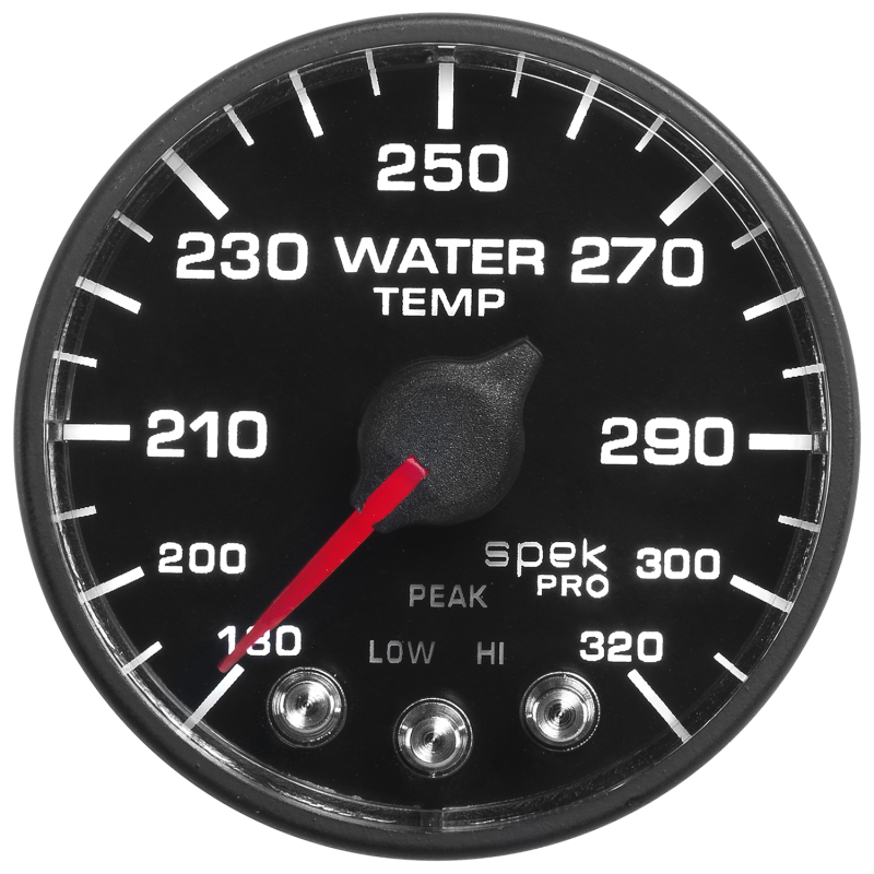 Autometer Spek-Pro - Nascar 2-1/16in Water Temp 180- 320F Bfb Ecu thumbnail 2