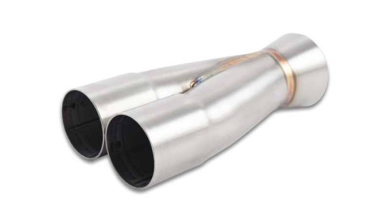 Vibrant 2-1 SS Merge Collector 1.875in Inlet I.D. x 2.50in Outlet O.D. 7.75in Overall Length
2IN1COLL-1.875"X2.5
Exhaust Collector