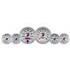 Autometer Pro-Cycle Gauge Kit 6 Pc. Kit 3 3/8in & 2 1/16in Bagger White thumbnail 5