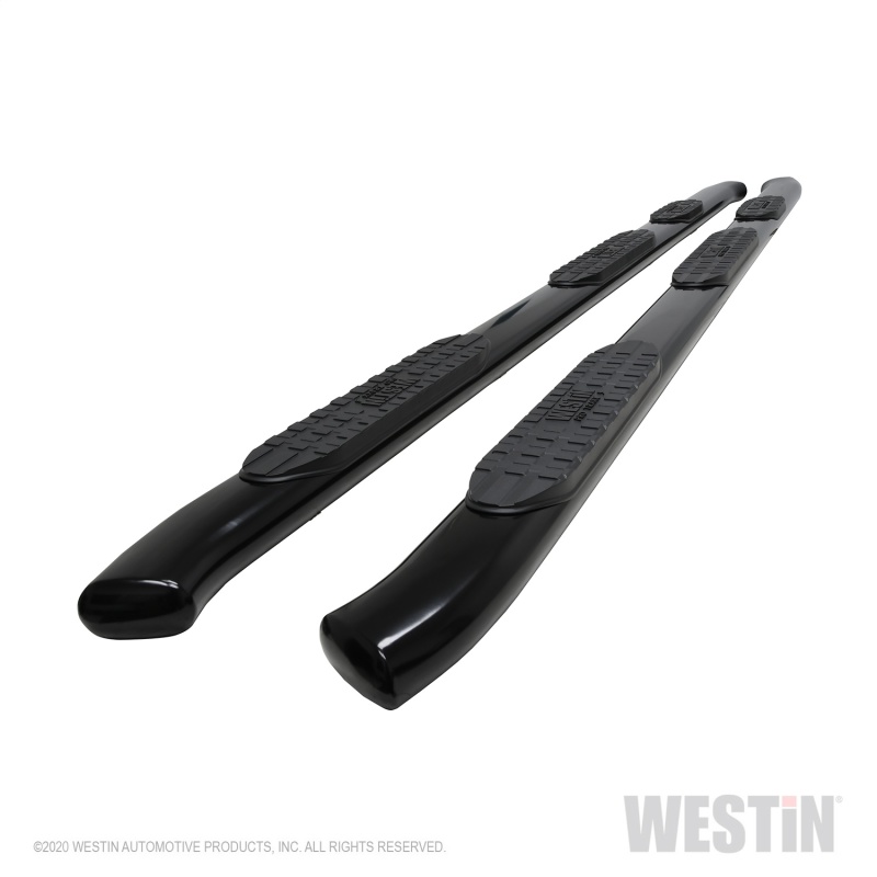 Westin 2020 Chevy Silverado 2500/3500 Double Cab (8ft Bed) PRO TRAXX 5 Oval W2W Nerf Bars - Black thumbnail 3