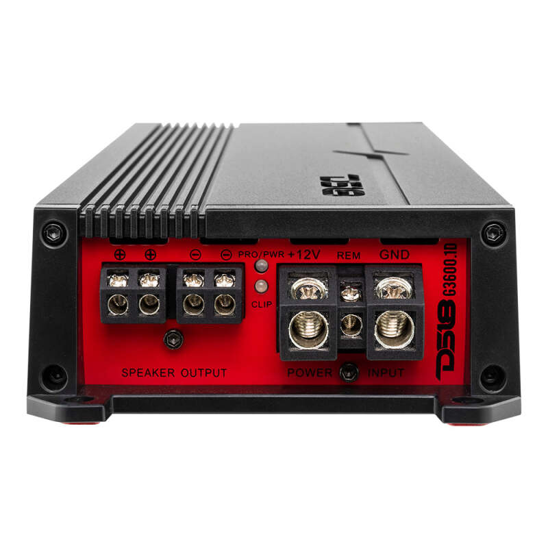 DS18 1-Channel Amplifier 1200/1ohm 900/2ohm 500/4ohm Watts RMS thumbnail 3