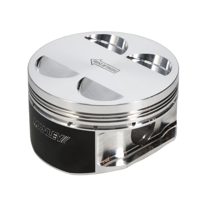 Manley 04+ Subaru WRX STi (EJ257) 75mm DE-STROKED 100mm +.5mm Bore 9.8:1 Dish Piston Set w/ Rings thumbnail 7
